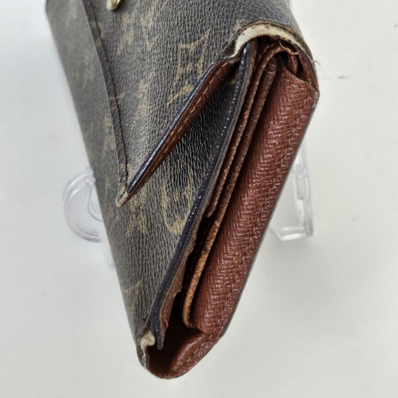 Louise Vuitton Vintage 2001 Brown Monogram Canvas Porte Tresor Long Wallet - Picture 8 of 16